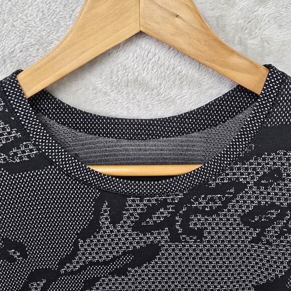 Lululemon Shirt Mens Large Grey Metal Vent Tech Performance Camo San Francisco - Picture 3 of 9